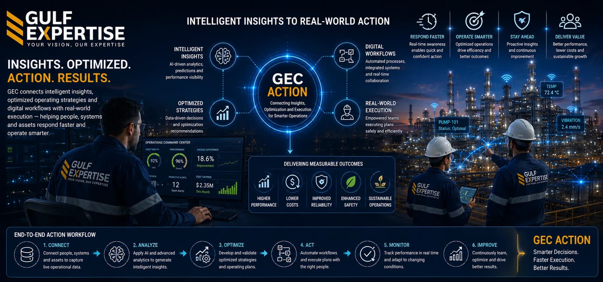 GEC intelligent industrial action and operational execution