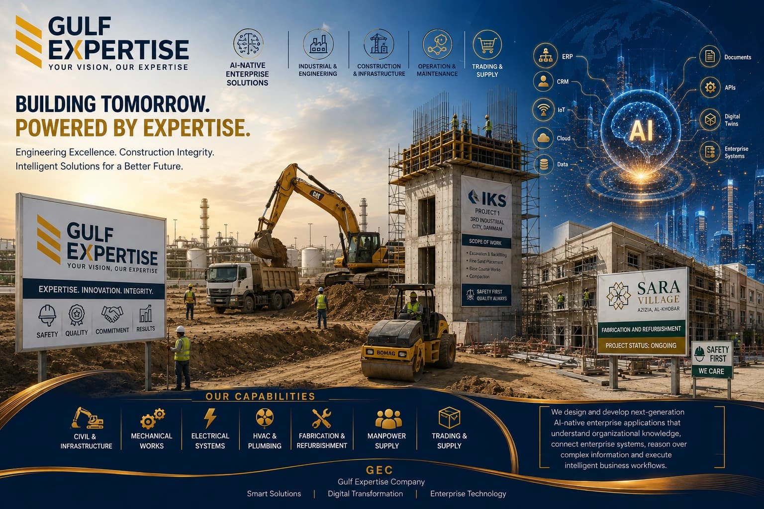 GEC Smart Solutions – Engineering, Automation and AI