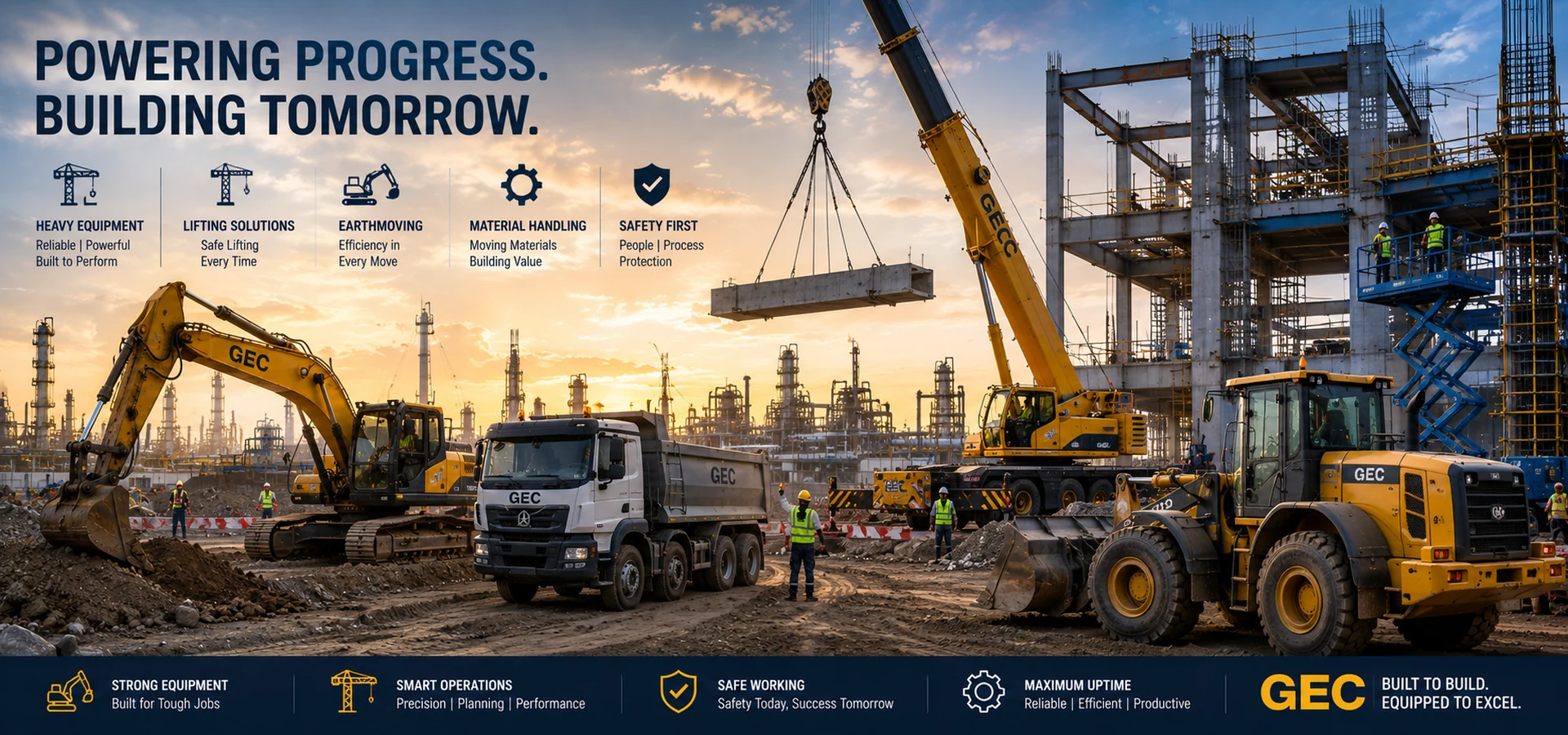 GEC Industrial Equipment and Construction Equipment Solutions