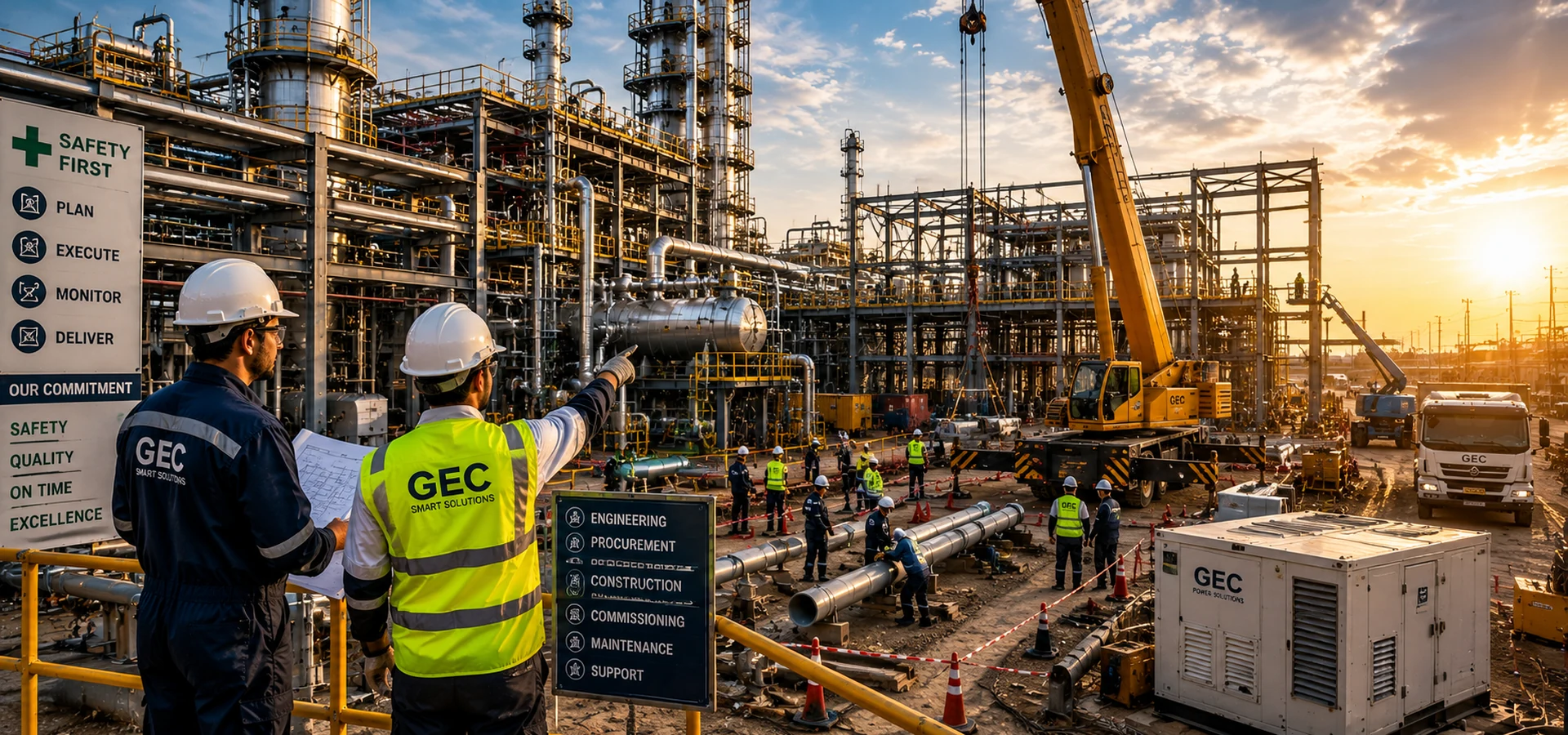 GEC Industrial Equipment and Field Execution